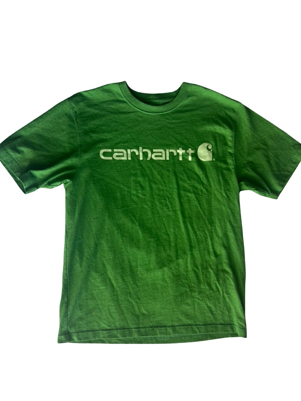 Carhartt Green Short-Sleeve Logo Tee